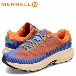 メレル MERRELL スニーカー トレイルランニング シューズ アジリティー ピーク 5 メンズ AGILITY PEAK 5 ブラウン J068117 厚底