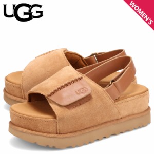 UGG アグ サンダル ストラップサンダル ゴールデンスター ハイ スリングバック レディース 厚底 軽量 チェスナット 1152652