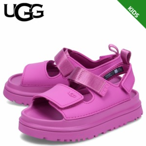 UGG アグ サンダル ストラップサンダル ゴールデングロウ キッズ 厚底 GOLDENGLOW ピンク 1152813K