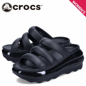 クロックス crocs サンダル スライドサンダル メガクラッシュ トリプル ストラップ レディース 厚底 MEGA CRUSH TRIPLE STRAP 209842-001