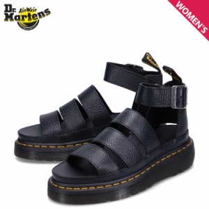 ドクターマーチン Dr.Martens サンダル ストラップサンダル クラリッサ 2 クアッド レディース 厚底 CLARISSA 2 QUAD ブラック 24476001