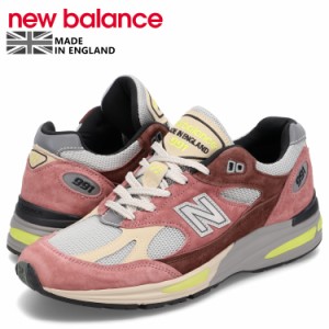 ニューバランス new balance 991 V2 スニーカー メンズ Dワイズ MADE IN UK レッド U991MG2