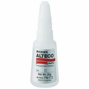 アルテコ D-2G 工業用 瞬間接着剤 Ｄ ２ｇ×６本入り 難接着材用D2G