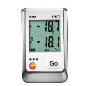 テストー testo TESTO 175-T2. 温度データロガ内蔵１チャンネル＋外付１チャンネル TESTO175T2.