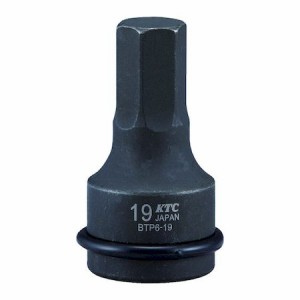 ＫＴＣ BTP6-14P １９．０ｓｑ． インパクトレンチ用ヘキサゴンレンチ 対辺寸法１４ｍｍ 全長７５ｍｍ BTP614P