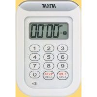 【納期：約10日】 タニタ（TANITA） ［TD-378-WH］ 丸洗いタイマー１００分計 ＴＤ‐３７８‐ＷＨ TD378WH