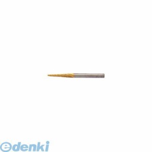 スーパー［SBT5A03］ 超硬バー チタンコーティング オール超硬 円錐型 ダブルカット １４° 刃径：３．０ｍｍ 軸径：３．０ｍｍ