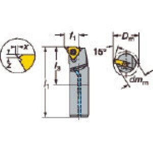 ＳＶ ［R166.0KF-10E-11］ Ｕロック外径／内径ねじ切りホル R166.0KF10E11