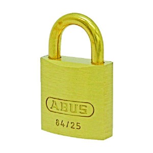 ＡＢＵＳ［84MB25KA］ 真鍮南京錠　８４ＭＢ−２５　同番