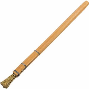 トラスコ中山（TRUSCO） ［FB-3］ 筆型ブラシ 竹柄 真鍮 線径０．１８ｍｍ FB3