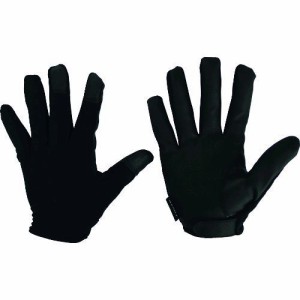 おたふく手袋 4970687005413 フーバー シンセティックレザーグローブ インサイドベルトモデル ブラック Ｍ