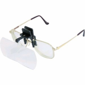 池田レンズ工業 ［HF-40DE］ 双眼メガネルーペクリップタイプ1．6倍＆2倍 HF40DE