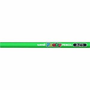 三菱鉛筆（株）（ｕｎｉ） ［K800.6］ 色鉛筆ポンキー単色 緑 408-8719