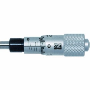 ＳＫ［MH65KD］ 快段目盛マイクロメーターヘッド 測定範囲０〜２５ｍｍ