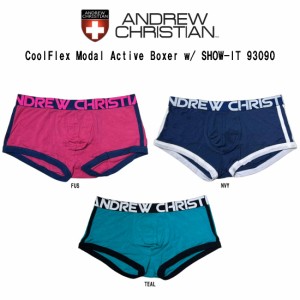 ANDREW CHRISTIAN(アンドリュークリスチャン)ボクサーパンツ アンダーウェア セクシー メンズ 下着 男性用 CoolFlex Modal Active Boxer 