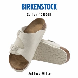 BIRKENSTOCK(ビルケンシュトック)サンダル ストラップ Zurich Suede Leather チューリッヒ スエード レザー ホワイト ユニセックス 10250