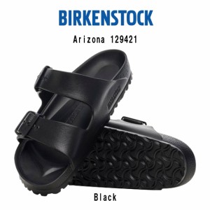 BIRKENSTOCK(ビルケンシュトック)サンダル ストラップ 軽量 Arizona EVA アリゾナ Black ブラック 129421 Regular