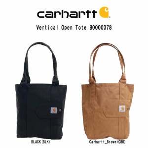 Carhartt(カーハート)トートバッグ オープントート ショルダー A4対応 大容量 大きめ 耐久性 撥水 通勤 通学 アウトドア B0000378