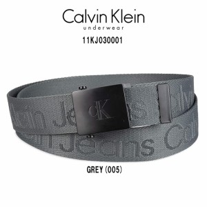 Calvin Klein(カルバンクライン)ck ベルト ガチャベルト 穴なし ロゴ カジュアル JACQUARD WEB BELT メンズ 男性用 11KJ030001