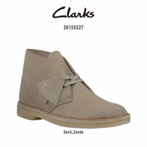 CLARKS(クラークス)チャッカブーツ デザートブーツ スエード スタンダード シューズ ハイカット メンズ DESERT BOOT 26155527