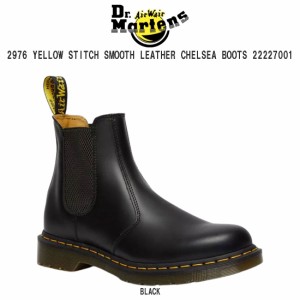 Dr.Martens(ドクターマーチン)チェルシーブーツ レザー 革 イエローステッチ サイドゴア レディース メンズ 2976 YS BOOTS 22227001