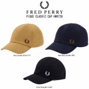 FRED PERRY(フレッドペリー)キャップ 帽子 小物 アクセサリー 鹿の子 ピケ クラシック PIQUE CLASSIC CAP HW6726