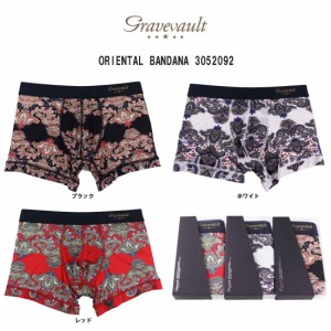 (SALE)gravevault(グレイブボールト)ショート ボクサーパンツ メンズ 下着 ORIENTAL BANDANA 3052092