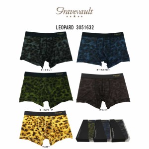 gravevault(グレイブボールト)ショート ボクサーパンツ メンズ 下着 LEOPARD 3051632