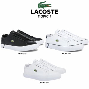 (SALE)LACOSTE(ラコステ)メンズ レザー スニーカー ローカット シューズ 41CMA0014