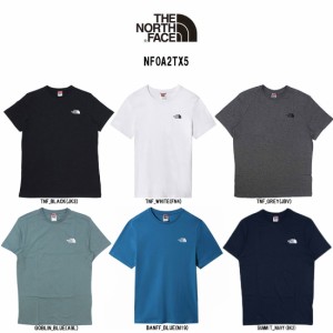 (SALE)THE NORTH FACE(ザノースフェイス)クルーネック Tシャツ 半袖 ワンポイント ロゴ シンプル メンズ NF0A2TX5