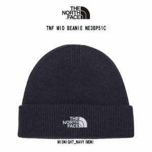 THE NORTH FACE(ザノースフェイス)ニット帽 ビーニー 帽子 アクセサリー TNF MID BEANIE NE3BP51C 韓国輸入品