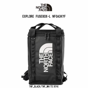 THE NORTH FACE(ザノースフェイス)バックパック リュックサック ボックス型 スクエア 大容量 PC収納 A4 通勤 通学 EXPLORE FUSEBOX-L NF0