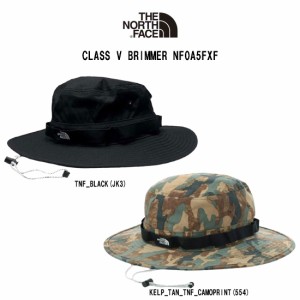 THE NORTH FACE(ザノースフェイス)ブリマーハット サファリ 帽子 ひも付き つば広 アウトドア 登山 CLASS V BRIMMER NF0A5FXF