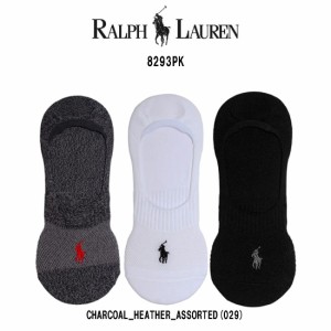 POLO RALPH LAUREN(ポロ ラルフローレン)メンズ ショート ソックス スニーカー 3足セット カジュアル スポーツ フットカバー 男性用 靴下