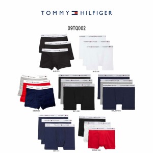 TOMMY HILFIGER(トミーヒルフィガー)ショート ボクサーパンツ メンズ 前開き 3枚セット 09TQ002