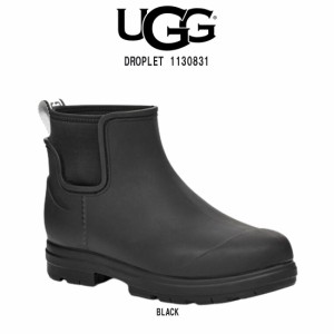 新品正規品 UGG アグW ShayeレインブーツBlack/W8/25cm黒