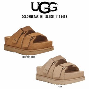 (SALE)UGG(アグ)サンダル スリッパ プラットフォーム 厚底 ゴールデンスター レディース GOLDENSTAR HI SLIDE 1155458