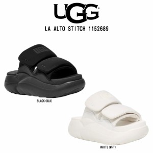 UGG(アグ)サンダル スライド 軽量 厚底 シューズ アルトステッチ レディース LA ALTO STITCH 1152689