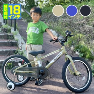 自転車 子供用自転車 18インチ BMXタイプ 幼児用自転車 D-18TPB 補助輪付き 男の子