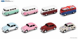 USBメモリ- 8GB (VW Microbus ピンク) グリーンハウス UFDVM8G-PK