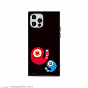 iPhone12 iPhone12Pro 対応 ケース もいもい スクエアガラスケース ハイブリッドケース グルマンディーズ SANMO-03A