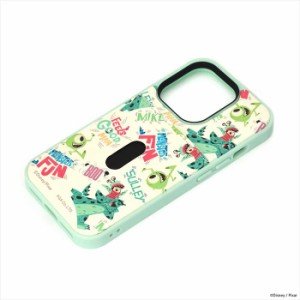 iPhone 14 Pro 6.1インチ 用 ケース カバー タフポケットケース モンスターズ・インク 耐衝撃 カードポケット Disney ディズニー PGA PG-