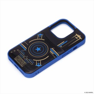 iPhone 14 Pro 6.1インチ 用 ケース カバー タフポケットケース キャプテン・アメリカ 耐衝撃 カードポケット MARVEL マーベル PGA PG-DP