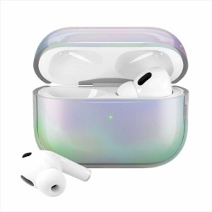 AirPods Pro 第2世代 対応 ソフトケース オーロラ エアポッズプロ ケース 衝撃に強い やわらか素材 PGA PG-APP2TP02AR