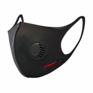GT-MOBILE 冷感エアベンチレーターマスク 冷感マスク アイスシルク採用 換気口付 快適 水洗いOK ブラック エアージェイ GT-MASKBK