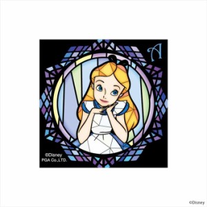 ステッカー シール ディズニー ステンドグラス調 アリス Disney Alice ステッカー  Premium Style PG-DSTK29ALC