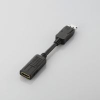 代引不可 ロジテック DisplayPortをHDMI(タイプA-19ピン)変換するアダプタ AD-DPHBK AD-DPHBK