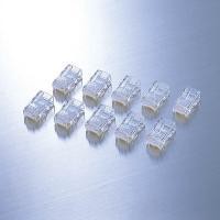 代引不可 エレコム CAT6用RJコネクタ(10個セット) LD-6RJ45T10 LD-6RJ45T10