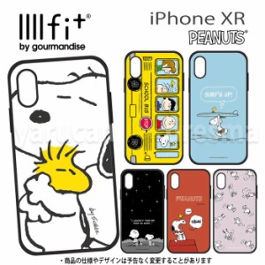 iPhone XR 対応 iPhoneXR ケース  ピーナッツ IIIIfitケース ハイブリッドケース スヌーピー PEANUTS SNOOPY イーフィット