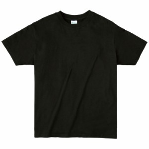 ライトウエイトTシャツ ブラック Jサイズ(150) Tシャツ 半袖Tシャツ 普段着 ファッション 運動 スポーツ ユニフォーム アーテック 39675